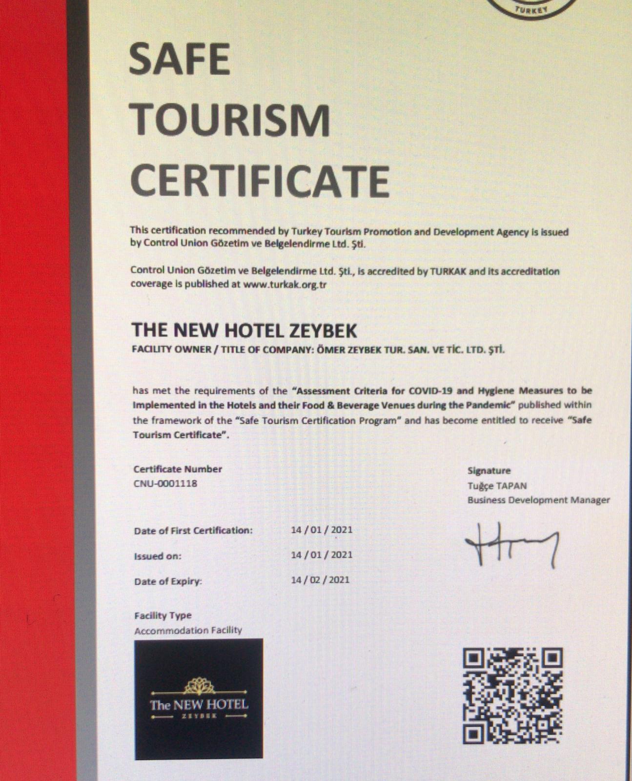 The New Hotel Zeybek İzmir Ngoại thất bức ảnh